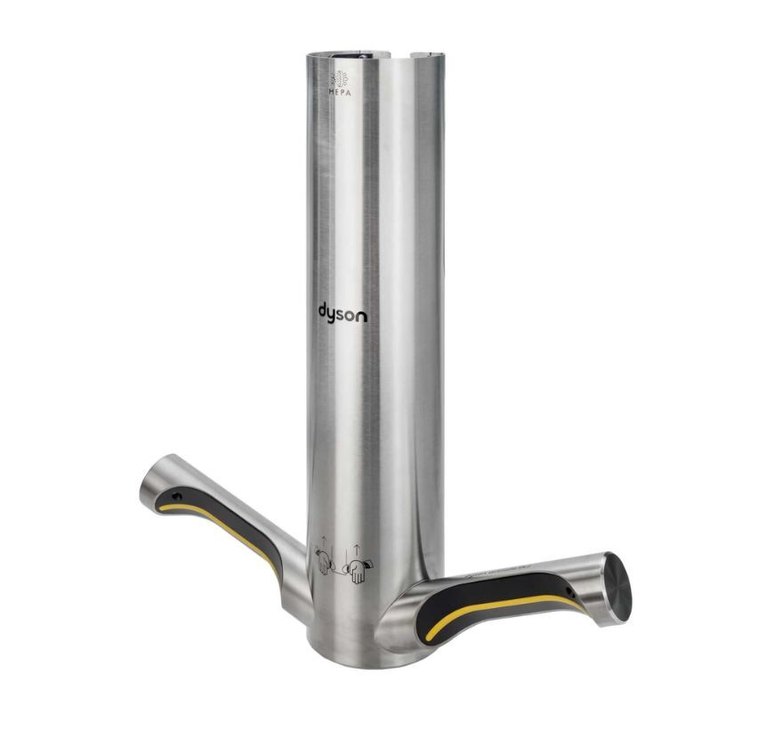 Hand drying with Dyson Airblade 9KJ