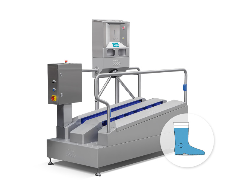MHS-5 LB integrated hygiene station - Roser Group